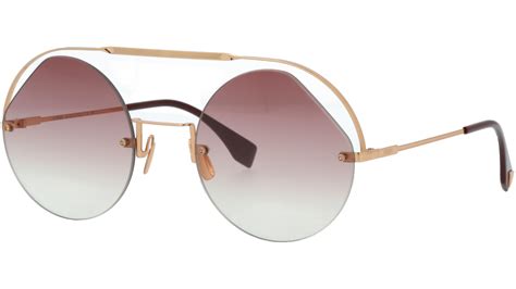 FENDI Round Sunglasses FF0325/S Silver
